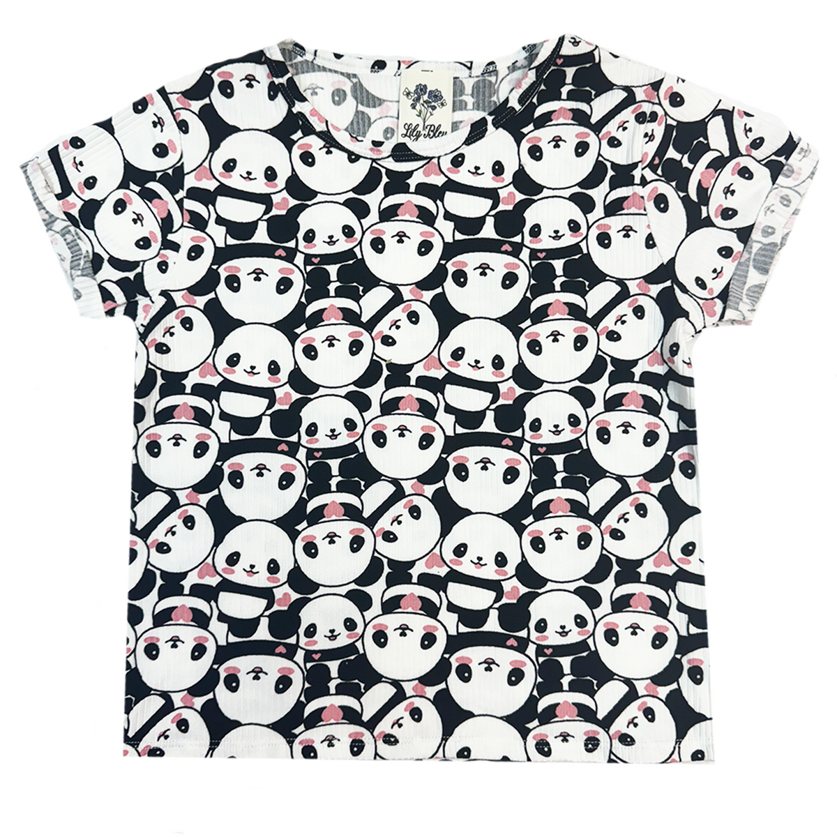 Daniella Panda Ribbed Top1