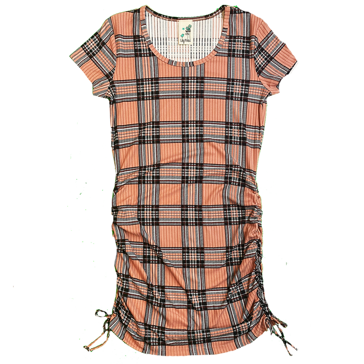 Taryn Plaid Dress Lily Bleu