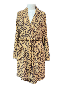 Barbara Tan Leopard Robe