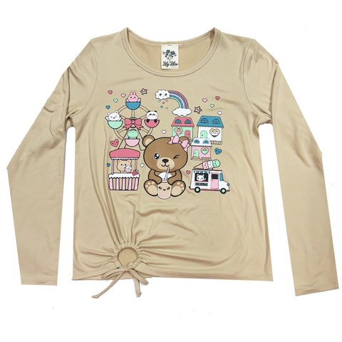 Bailey Bear Beige Top