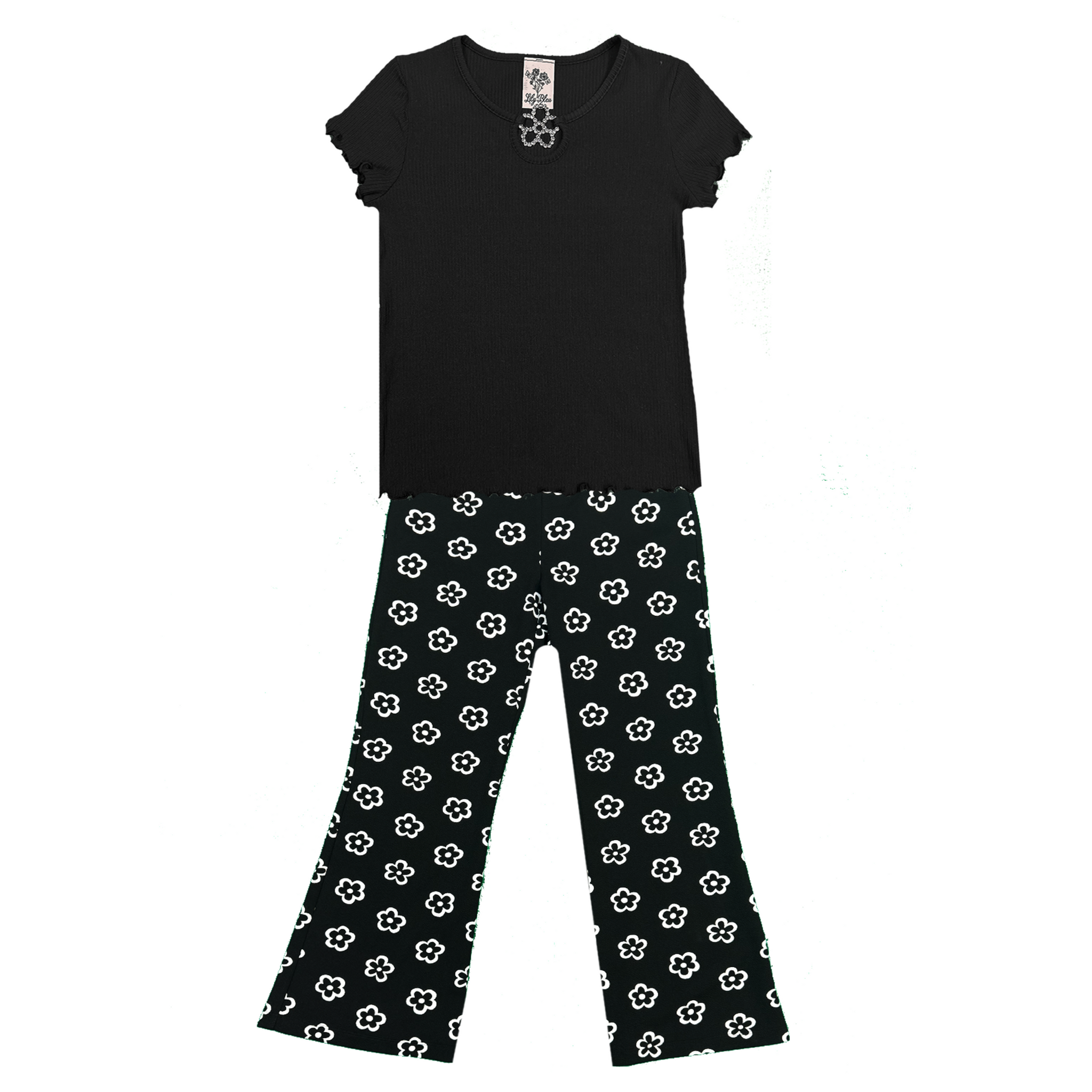 Calista Black Daisy Set