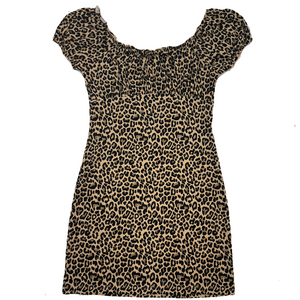 Charlene Leopard Dress