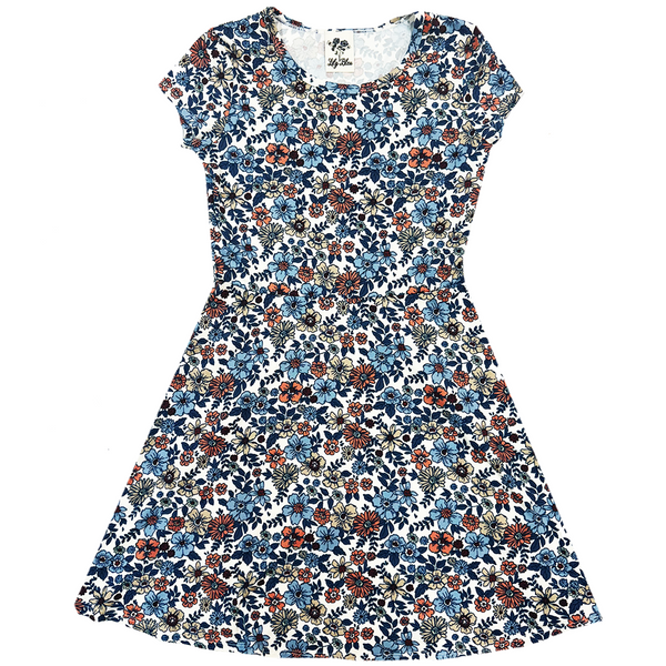 Rosie Blue Duo Dress