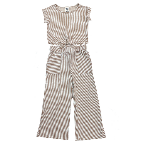 Ryanne Tan Striped Set