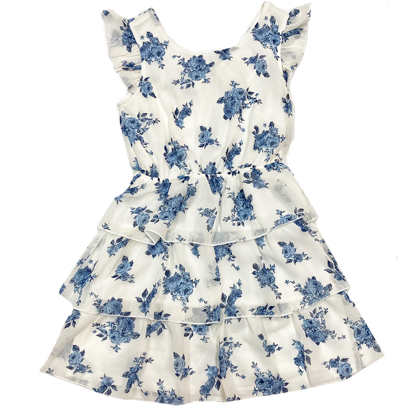 Oakley Ivory Floral Tiered Dress Lily Bleu Oakley Ivory Floral Tiered Dress Lily Bleu